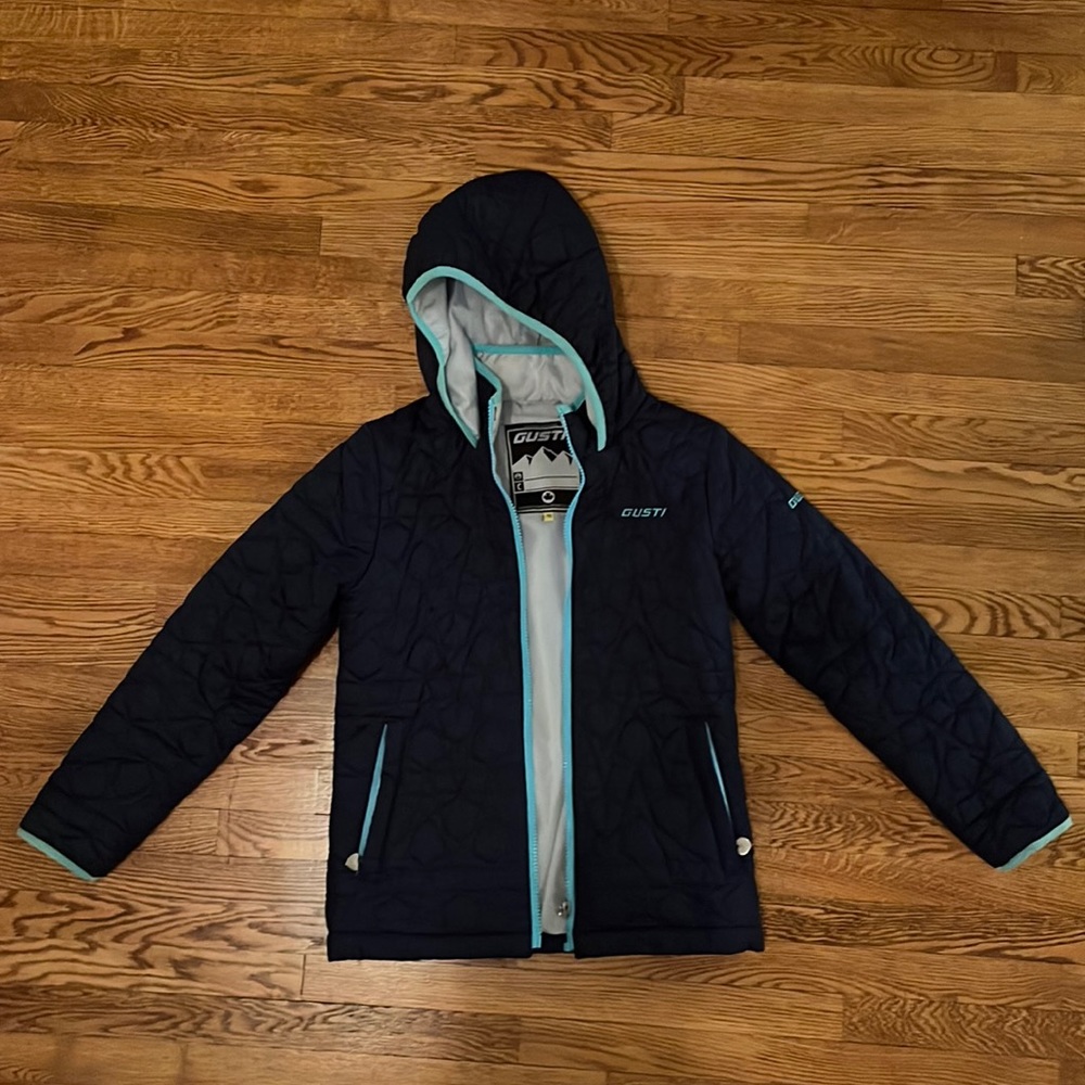 Gusti blue coat